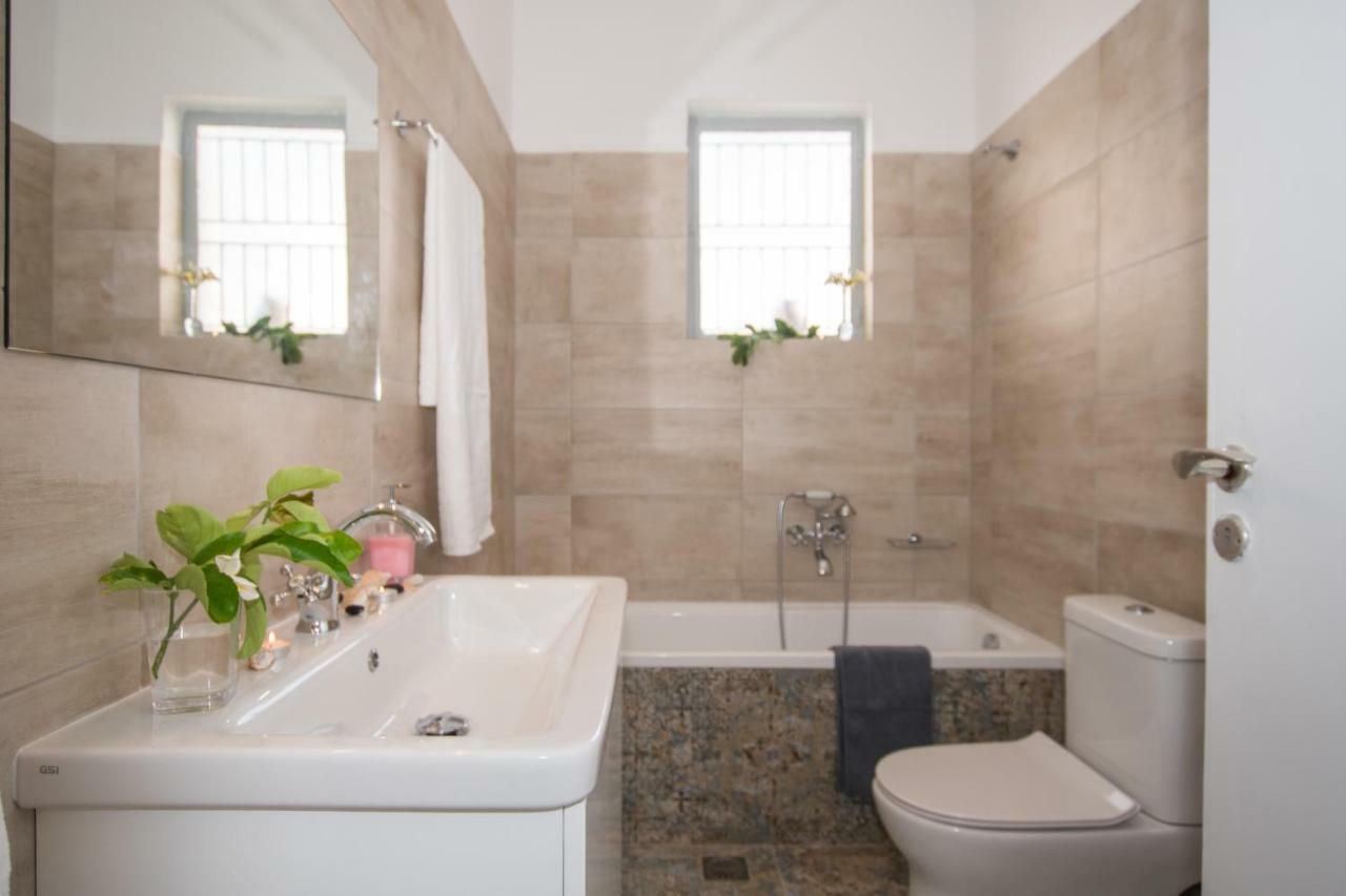 The Romantic Beach House Chrissi Akti Chania Exterior foto