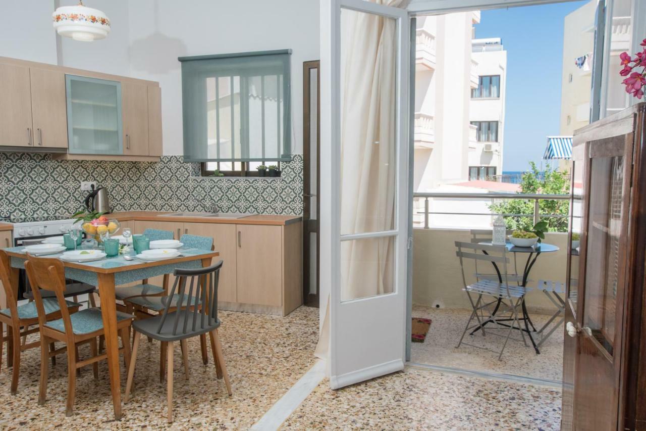 The Romantic Beach House Chrissi Akti Chania Exterior foto